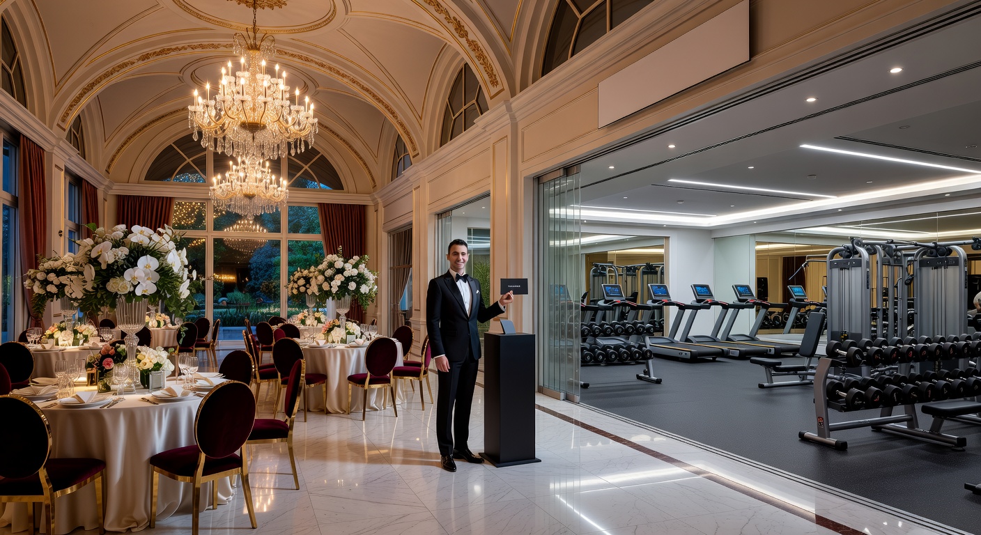 Elegant Event Hall Setup