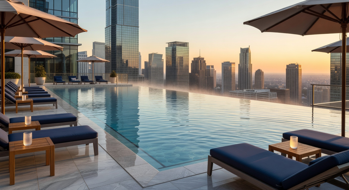 Rooftop Infinity Pool